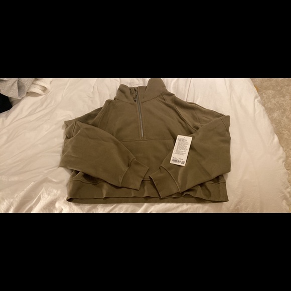 lululemon athletica Tops - Lululemon half zip scuba new with tags